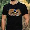 T-Shirt Men Frog Wizard Motif Cotton Size XS To 5XL