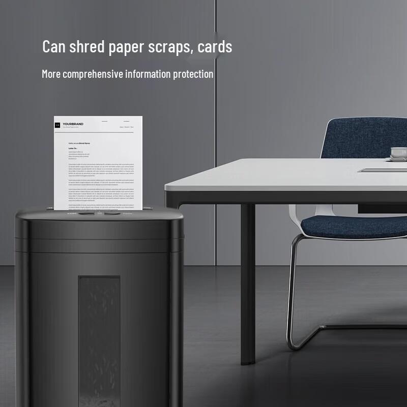 Comi 9-Sheet Micro-Cut Office Document Shredder with 21L Bin CN plug (adapter included)