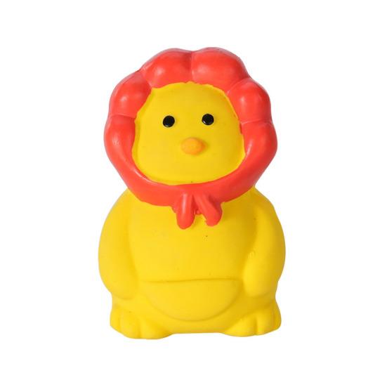 

Fruit Animal Dog Chew Toy Bite Resistant Boredom Relief Squeaky Interactive Latex Toy Small Medium Large Dogs Teething Cleaning Toy