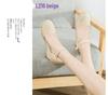 Women's Ethnic Style Breathable Linen Wedge Sandals with Buckle - Versatile High Heel for Summer Travel.