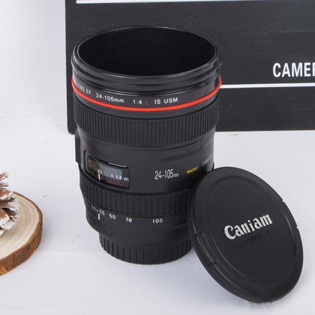 1 tazza obiettivo tazza obiettivo fotocamera DSLR tazza da caffè non è a prova di perdite