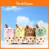 Bubble Tea Plüschtier Anhänger Schlüsselanhänger Niedliche Boba Tasse Ausdruck Cartoon Puppe Weiches Geschenk