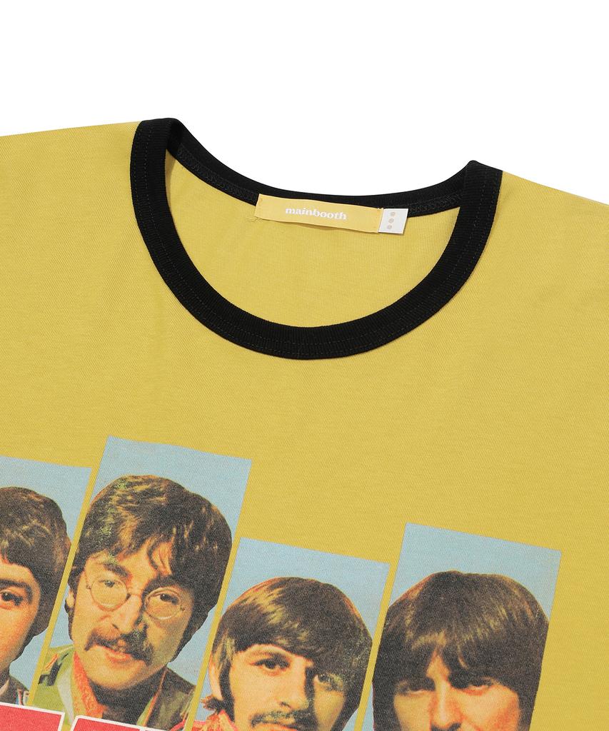 MAINBOOTH [The Beatles] Love T-Shirt (Yellow)