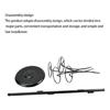 Baseball Cap Rack with 5 Round Standing Hooks Stable Base Hat Display Holder
