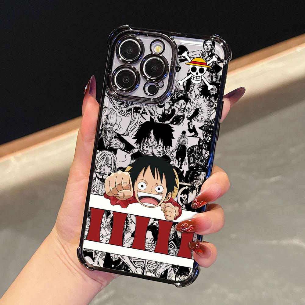 Cool Anime Luffys Zoro Plating Phone Case For Xiaomi 15T 15 14 13 Poco M7 F7 F4 F5 X7 X6 X5 X3 Pro Ultra 4G 5G Anti Fall Airbag