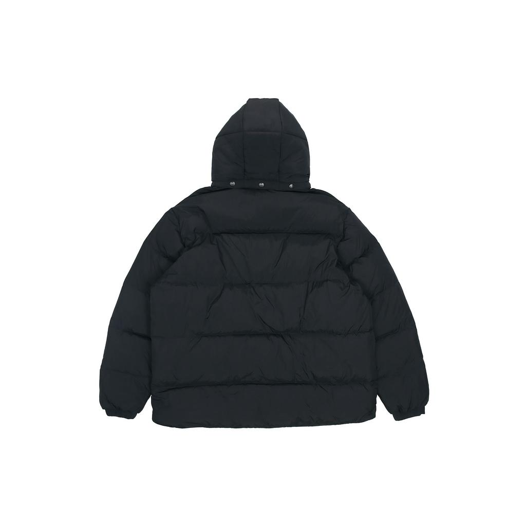 Adidas Originals Solid Color Hooded Down Jacket Winter Men Outerwear Black H13564