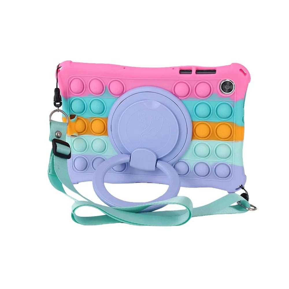 Kids Case For Tab M10 3rd Gen TB328FU Plus 10.6 TB125FU M11 TB330FU Tablet Cover Xiaoxin Pad 11 360 Rotating Stand Fundas
