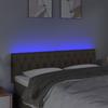 VidaXL LED Headboard Bedroom Furniture Double Bed Accessory Head of Bed Frame Interior Taupe 3121958