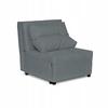 Fold-out Armchair Sleeping Function KIMO Bedding Container Family Furniture Grey