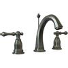 Luxury Widespread Basin Faucet hot and cold 8 inch Sink faucet Chrome Brass Three Holes Black bathroom sink tap with pop up