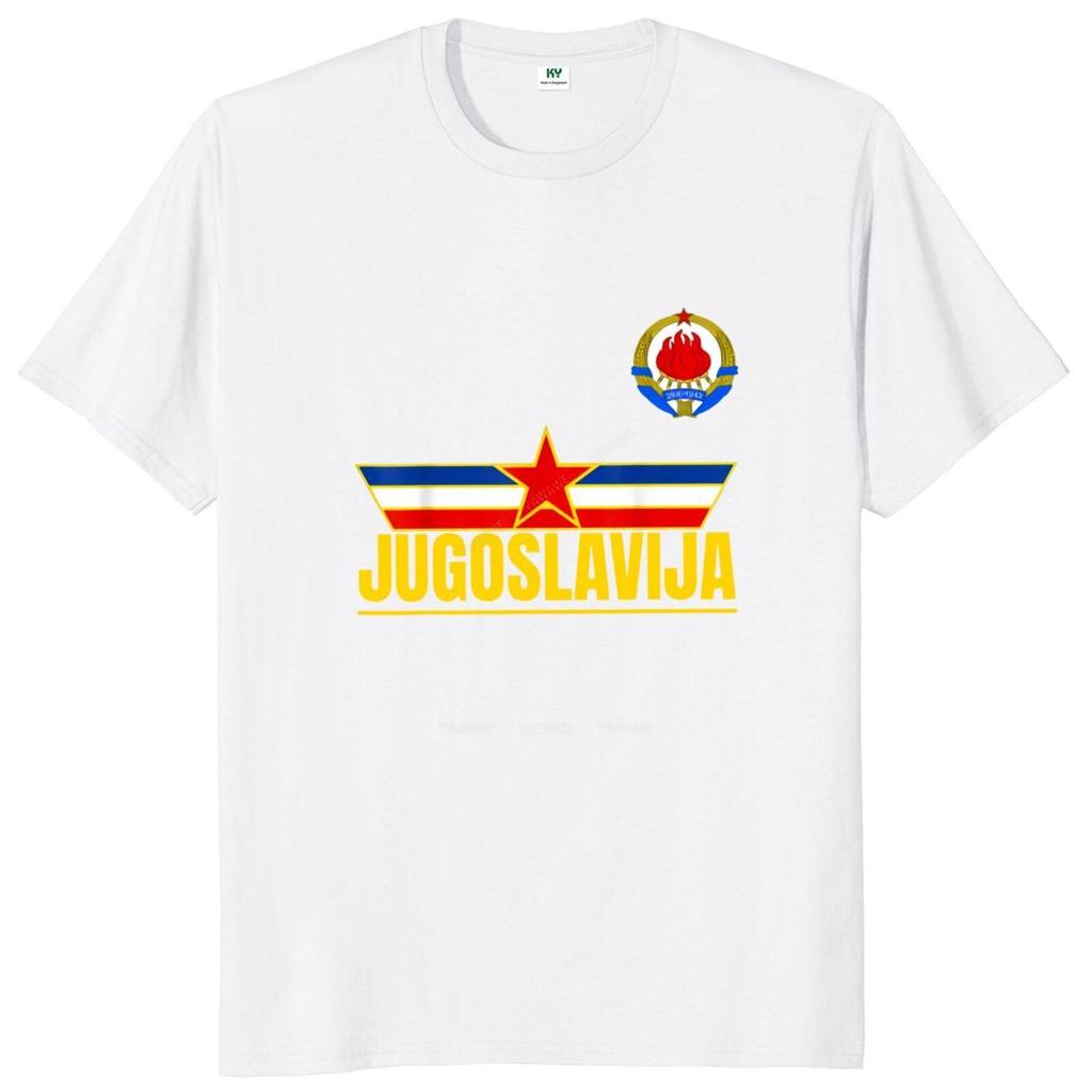 Mens Teeshirt Jugoslavija Zastava Yugoslavia Nationa Tshirt Jugoslavija Lovers Gift Vintage Tops Casual Cotton Unisex T Shirt