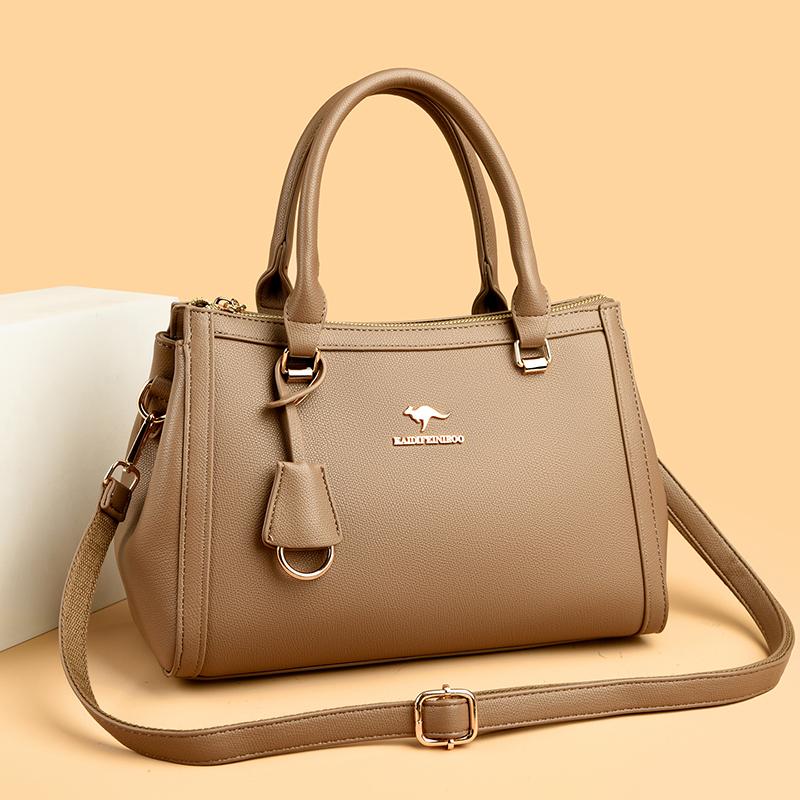 Genuine Brand Luxury Casual Tote Sac Top Quality Pu Leather HandBags for Women Ladies Top-handle Bag Shoulder Crossbody Bags New