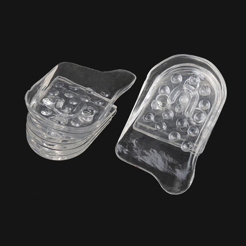 5 Layers Adjustable Taller Insole Silicone Gel Inserts Lift Shoe Pads Inner Height Increase Comfortable Transparant Heel Cushion