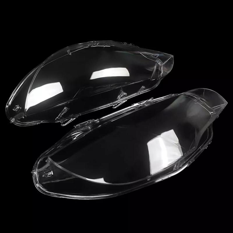 Artudatech 2PCS Clear Headlight Lens Cover Headlamp Left+Right For BMW E71 X6 2008-2014 Car Accessories