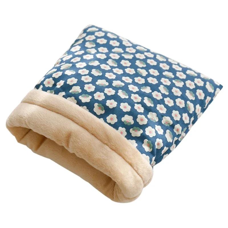 Warm Hamster Sleeping Bag, Mouse Nest, Hidden Bag, Small Animals Squirrel Sleeping Bed, Winter Sack Cage