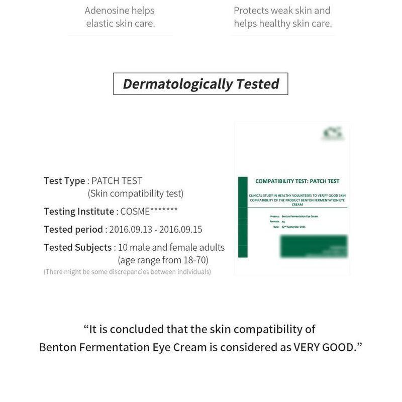 Benton - Fermentation Eye Cream Travel Size