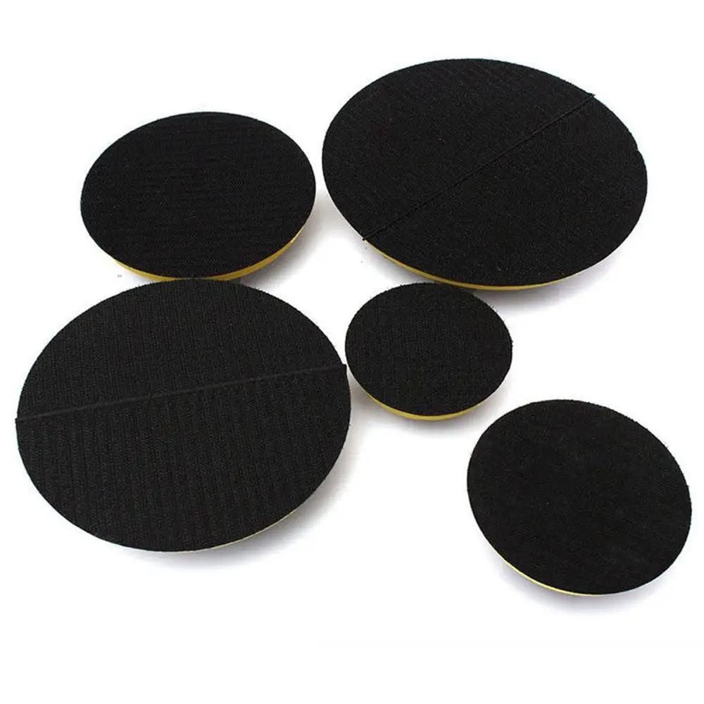 

3/4/5/6/7 High Quality Professional Black Backing Plate Car M14 Pad Hook & Loop Polisher Buffing 3 inch