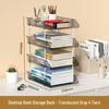 Acrylic Desktop Bookshelf for Students and Office