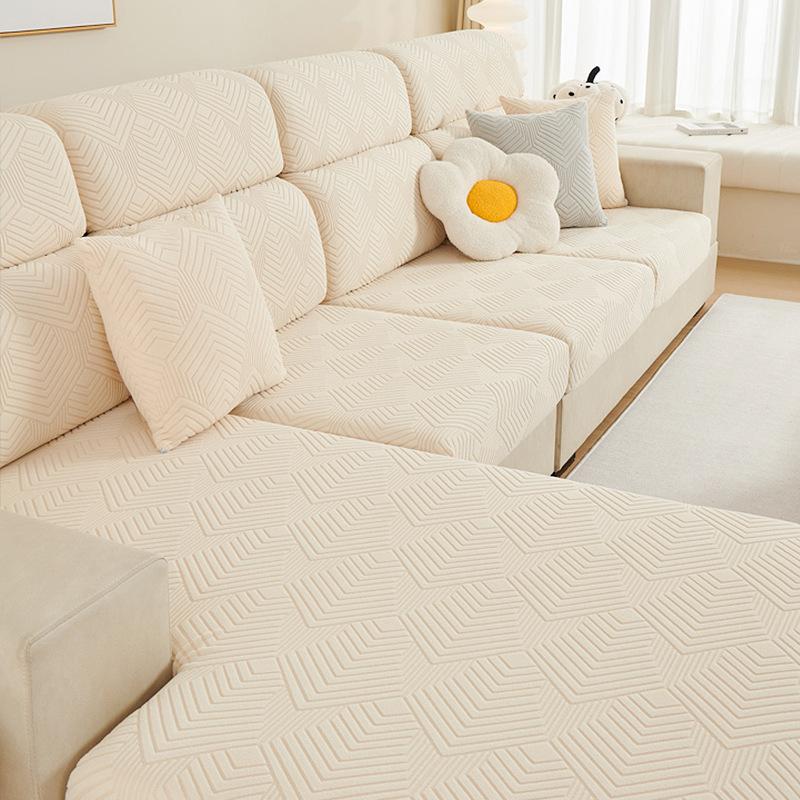 Elastic Sofa Cover, All-inclusive Universal Cover, Back Cover for All Seasons, Anti-cat Scratch Cushion Protective Cover, Thickened Sofa Cover