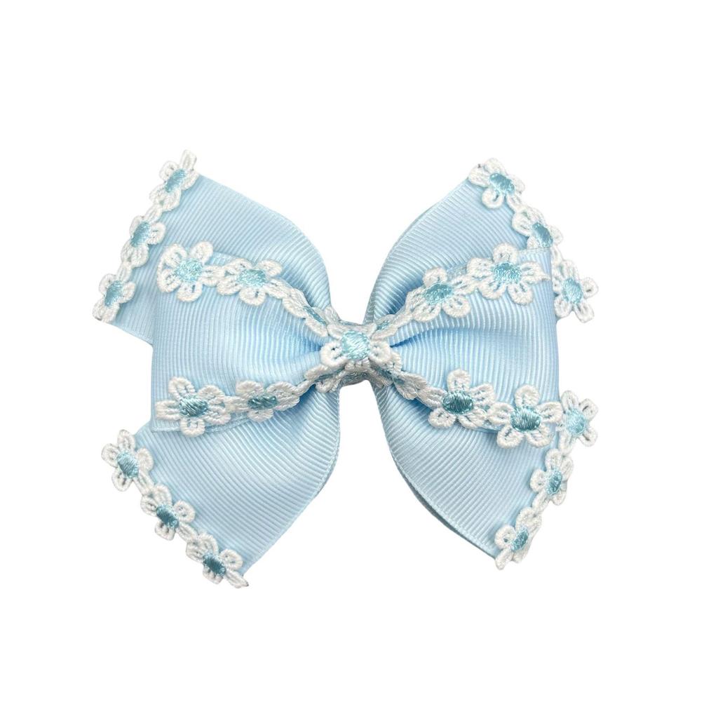 Multisport Heart Bow Hair Clip for Kids