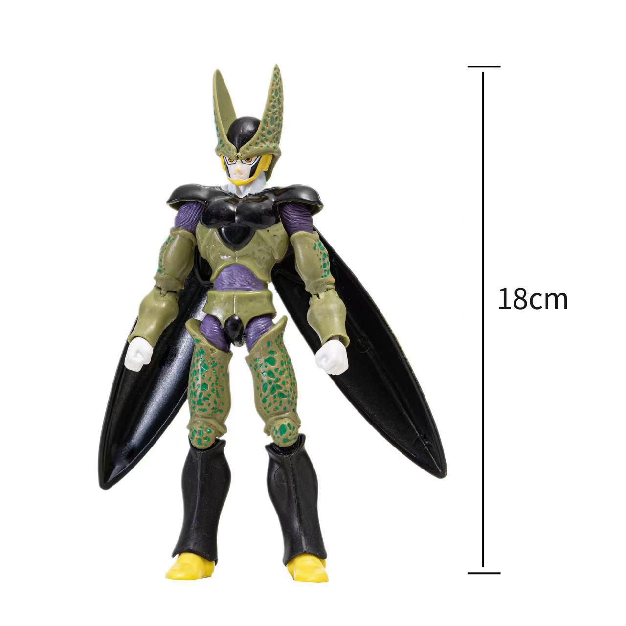 

Hot-blooded Super Anime Action Figures Set - Son Goku Son Gohan Vegeta Frieza - Collectible Assembly Model Toys Gift for Kids