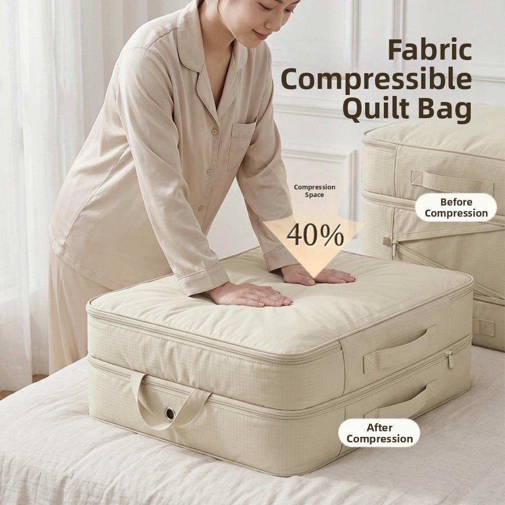 Foldable And Expandable Duvet Storage Bag Large Capacity Quilt Moving Bag  for Blankets Comforters