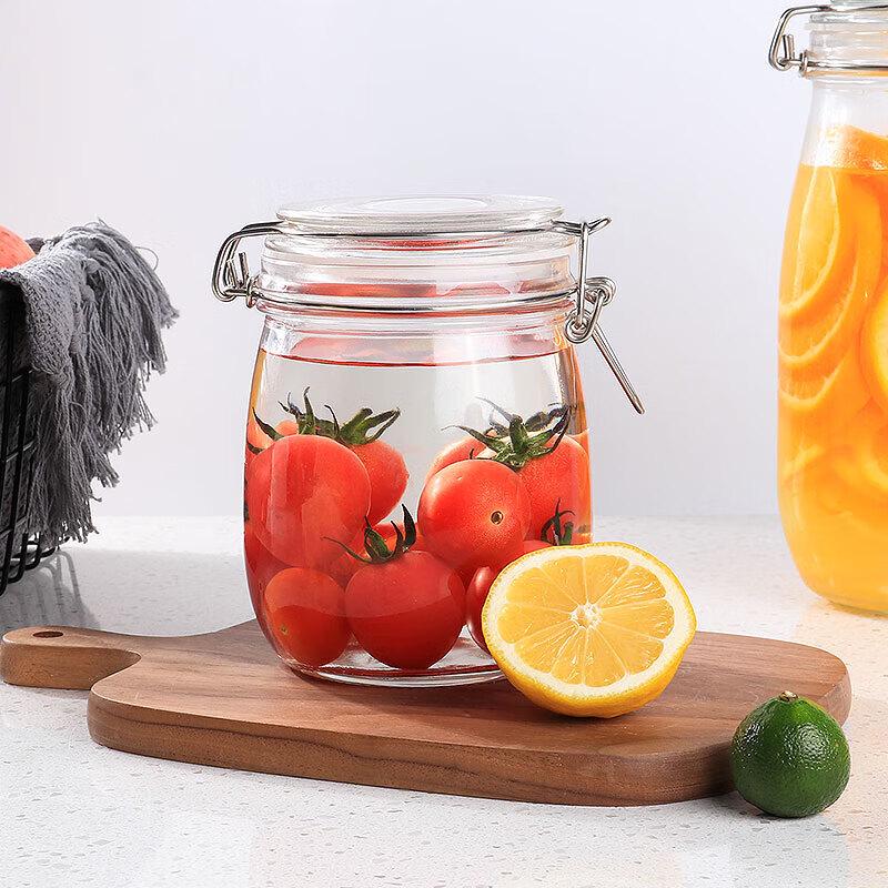 Ningzhao 7-Piece Glass Storage Jar Set