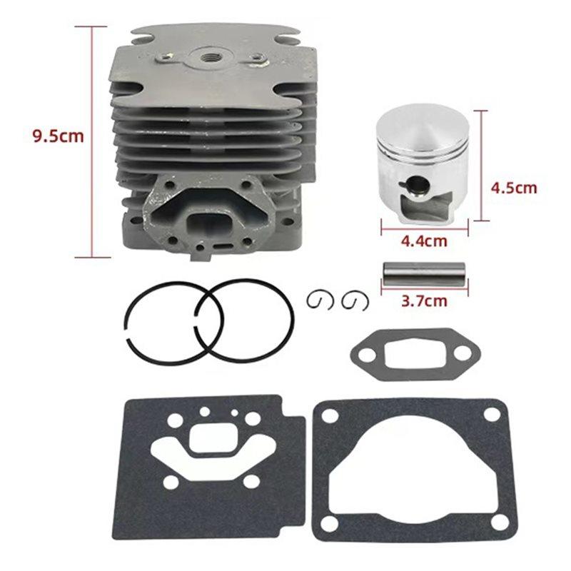 ABBP-44Mm Cylinder Piston Kit For 502848701 For 150BF 150BT 350BF 350BT Backpack Blowers Replacement Parts