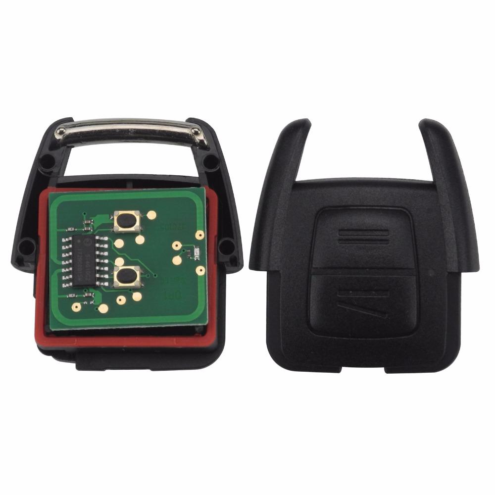 Jingyuqin DELPHI ASK 433mhz 2 Tlačítka Alarm Dálkové Ovládání Klíč Fob Kryt Pouzdro Pro Opel Vauxhall Astra Vectra Zafira