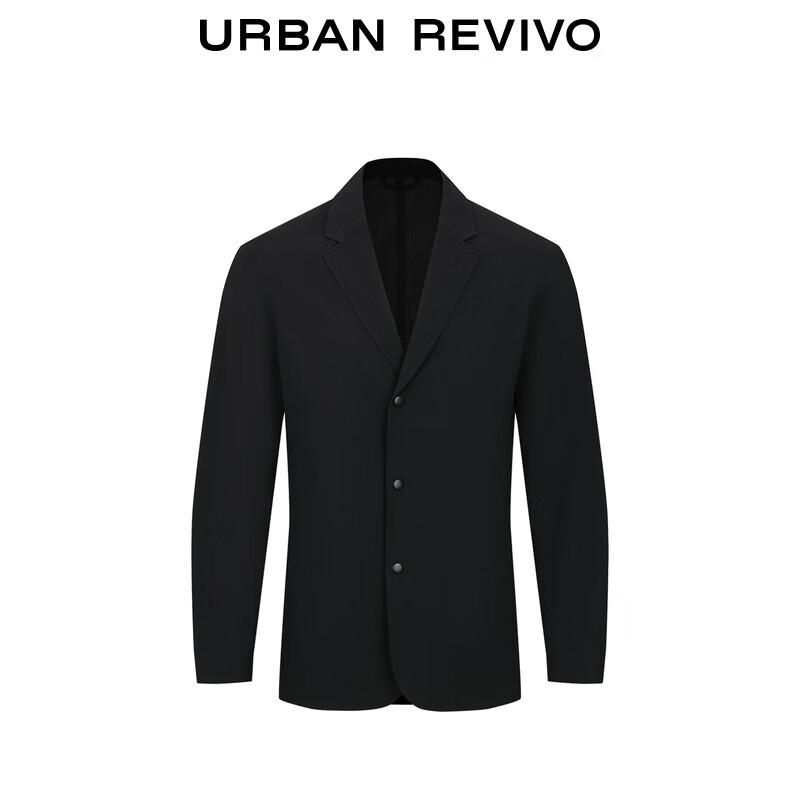 UR Men's Textured Single-Breasted Blazer