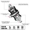 Essential Engine Protection 10 Micron/ 100 Micron Stainless Steel Inline Fuel Filter Designed W/ Fuel Fuel Filters5