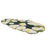 Moss Floral Rug 3D Soft Flock Water Absorbent Anti Slip Machine Washable Moss Carpet for Bathroom