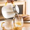 Zhuopu 1300ml High Borosilicate Glass Pitcher
