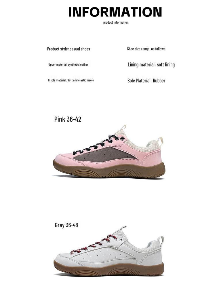 Wide-Toe German-Style Barefoot Sport Shoes for Men and Women – Large Sizes, Outdoor Couples' Design.