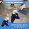 Water Heater Tank Flushing Tool 1Pcs With Internal Agitation No Harm to Tank for Regular Household Water Heater Cleaning