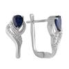 Inel de argint cu safir natural 0,74ct (2051824) 3,43 gr. 925 de mostre