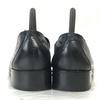Bally Of Switzerland Leather Loafers Moccasin Size 6.5E 24.5-25.0cm Black Swiss Made Business Dress Shoes(USED)