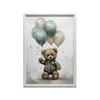 Teddy Bear Balloon World Teddy Bear Balloon World, 30X40 Cm, Frameless, Matte Paper 230 Gsm