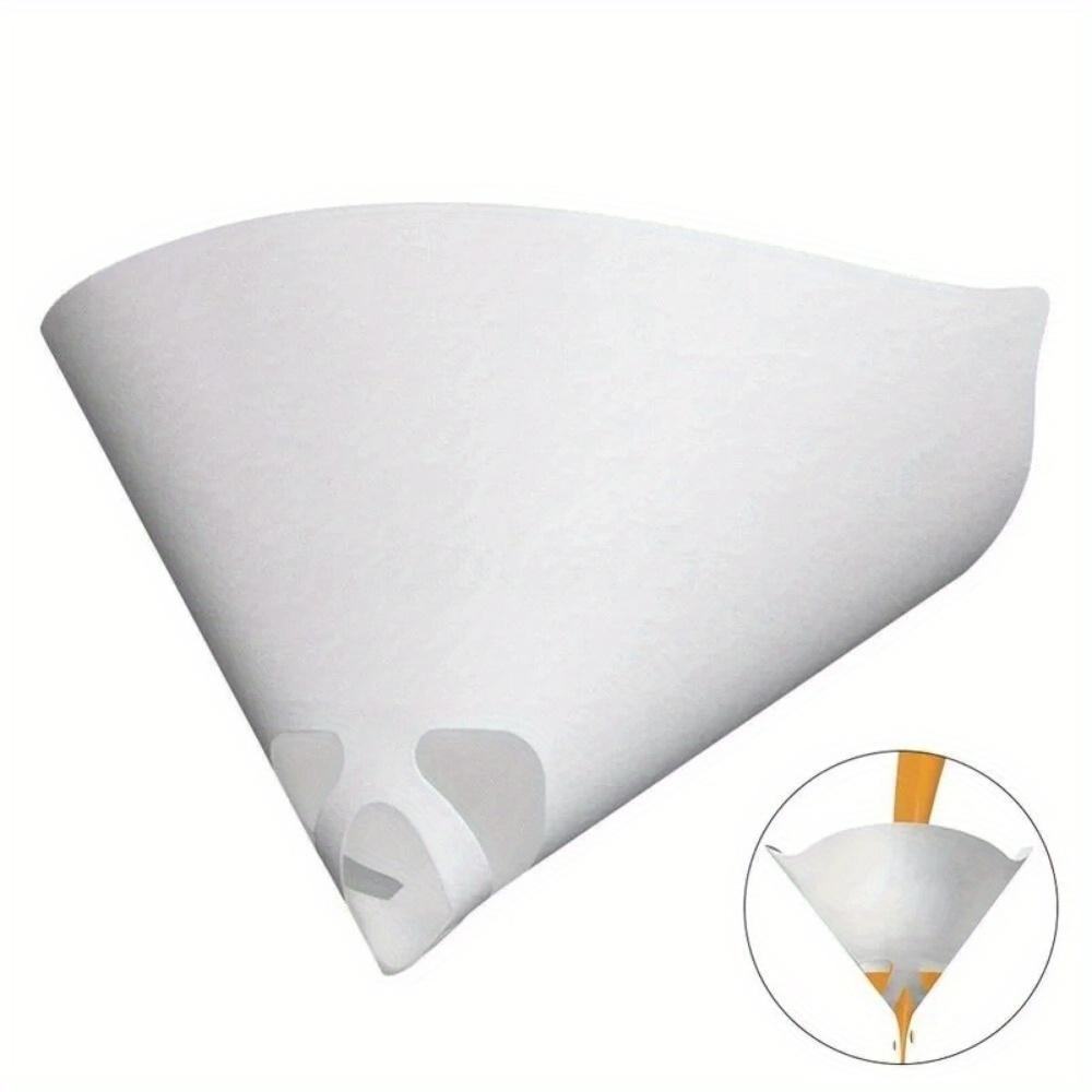 Car Paint Spray Mesh Paper Filter Purifying Straining Funnel Disposable Paint Filter Conical Micron Paper Funnels Tools