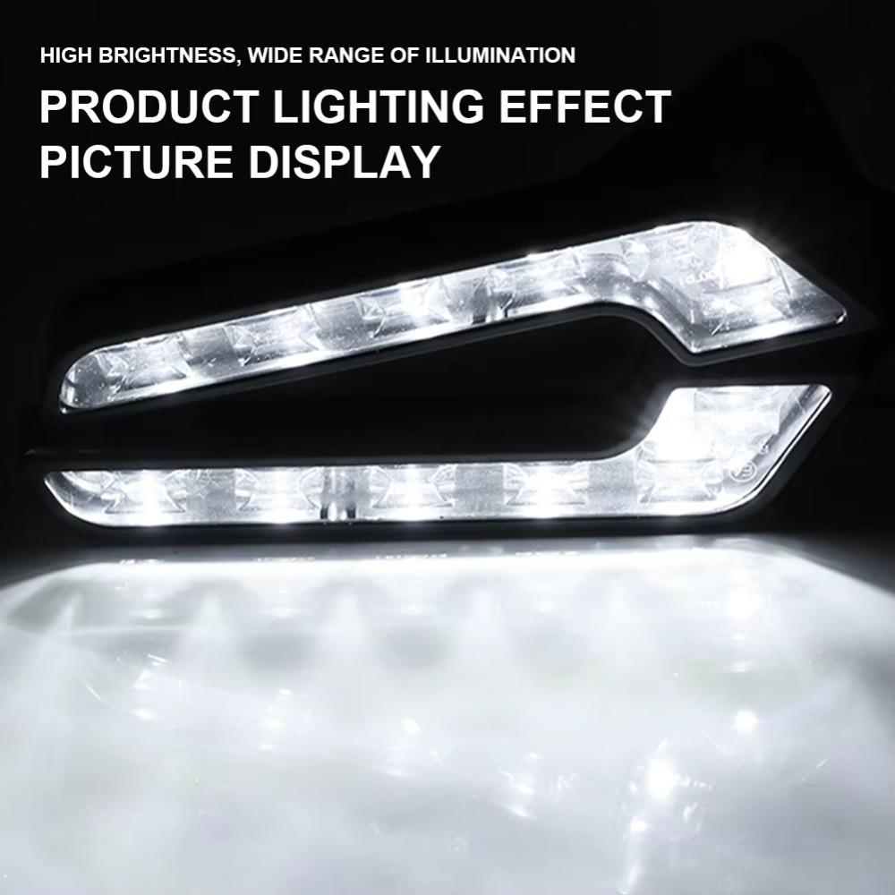 2pcs Super Bright Car Daytime Running Light 6LED LED Driving Lights Quality Driving Fog Lights Cars