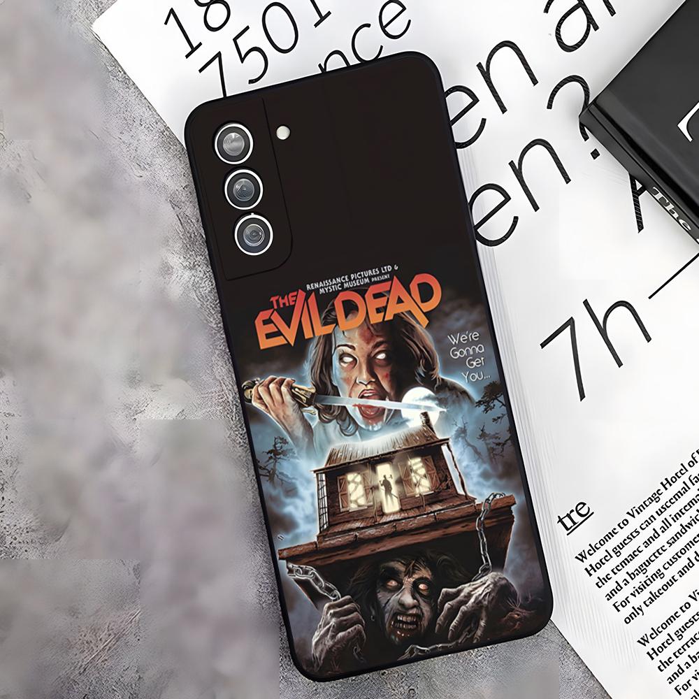 Classic Horror Movie The E-Evil Dead Phone Case For Samsung S26 S25 Edge S24 S23 S22 S21 S20 Ultra Plus Fe Galaxy A54 A53 A34 A2