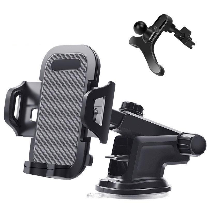 Universal Rotating Car Dashboard Phone Holder with Suction Cup
