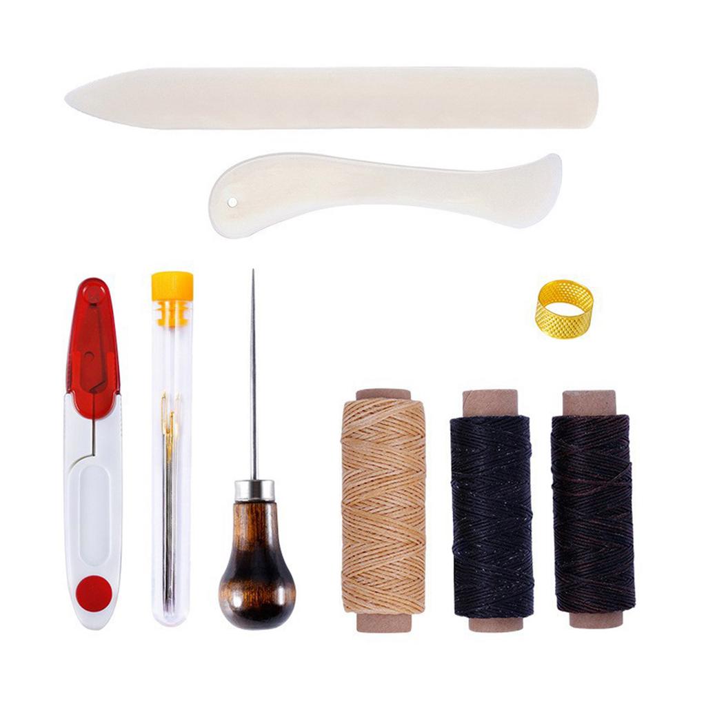 Complete Leather Craft Tool Set Leather Craft Hand Stitching Tools Leather Working Tool for Leather Working Project