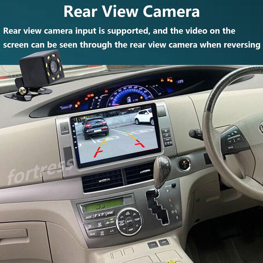 Android 14 Carplay WIFI+4G Car Radio For Toyota Previa 3 III XR50 Estima 2006-2019 Multimedia Player GPS 2din Head Unit Stereo