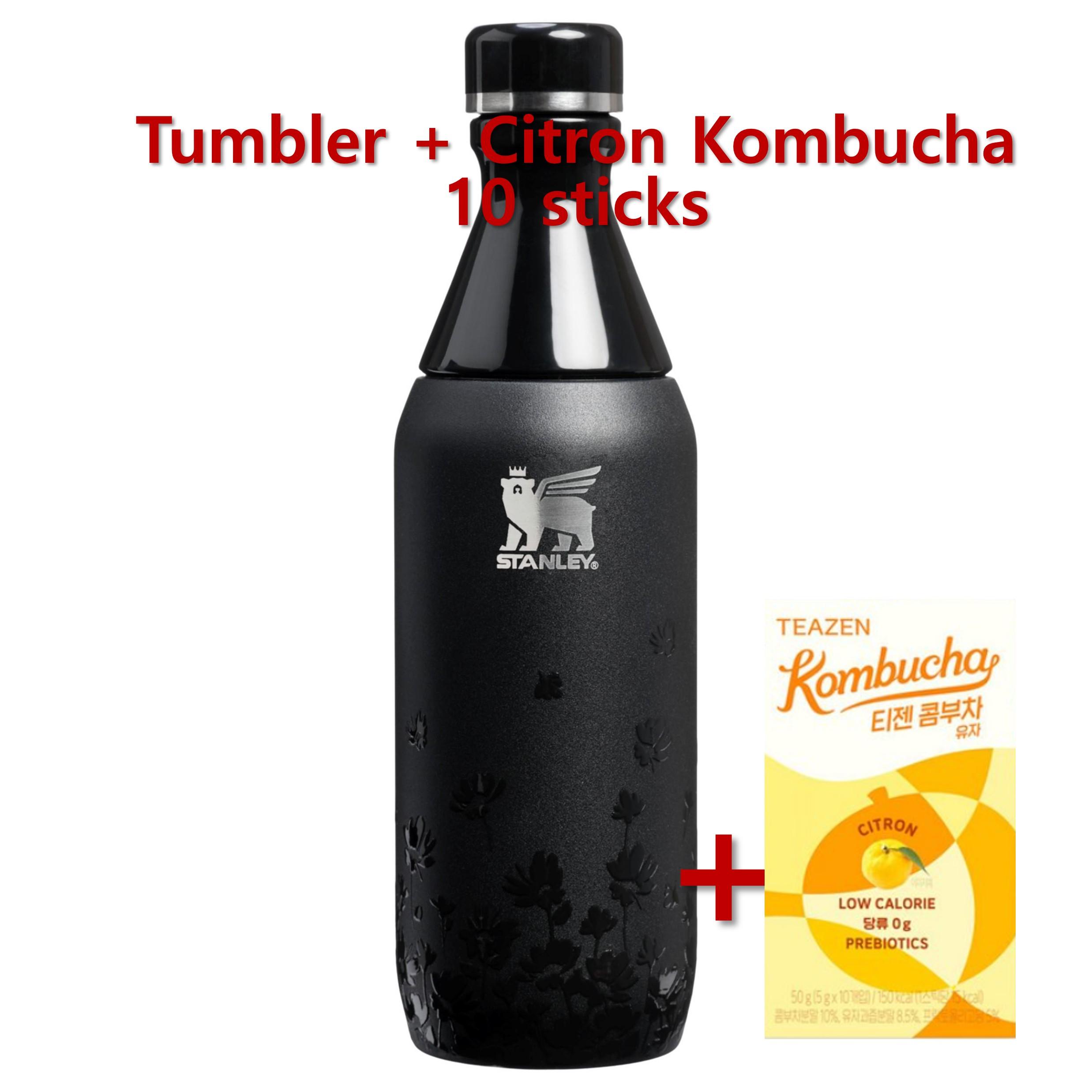 

[BLACKPINK] Дженни X Официальный стакан Stanley 355ml чёрный