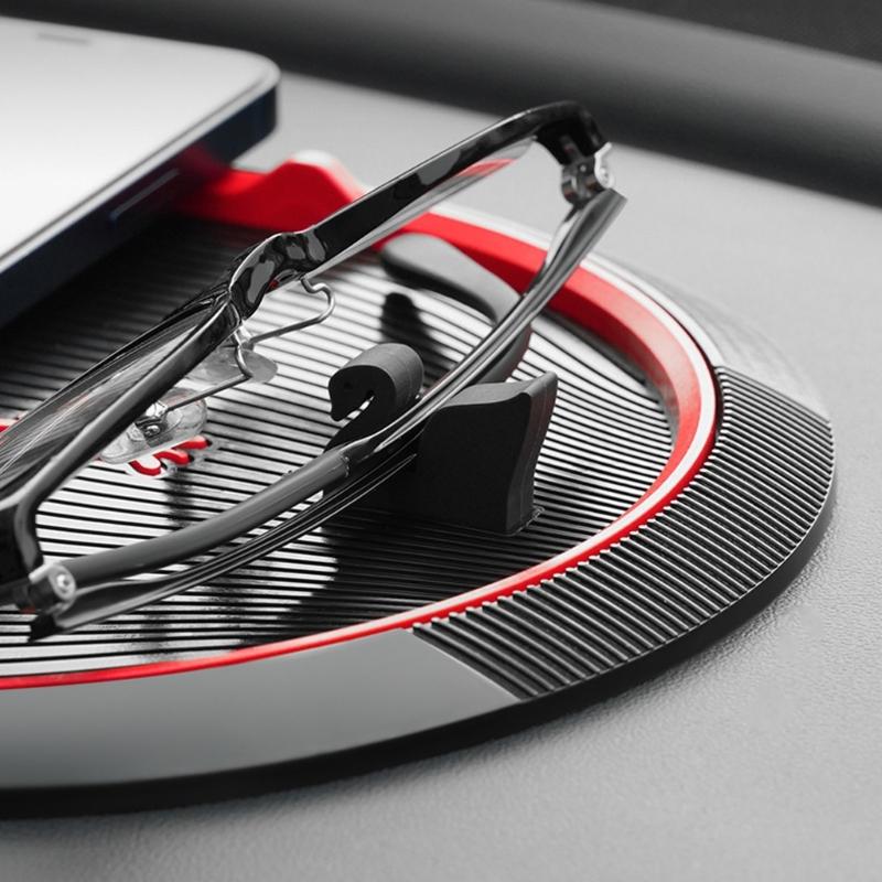 Multifunctional Phone Holder Non Slip Sticky Anti Slide Mount Silicone Dashboard Car Pad Mat Navigation Storage Cushion