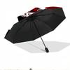 Manchester United F.C Print Automatic Open Close Umbrella, Portable Foldable Umbrella, for Outdoor Commute Camping Trip, Ideal Birthday Gift