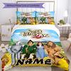 Warner Bros. Works (39) Customize Your Name Bedding Set Breathable Duvet Cover with Pillowcases Home Decoration Birthday Gift