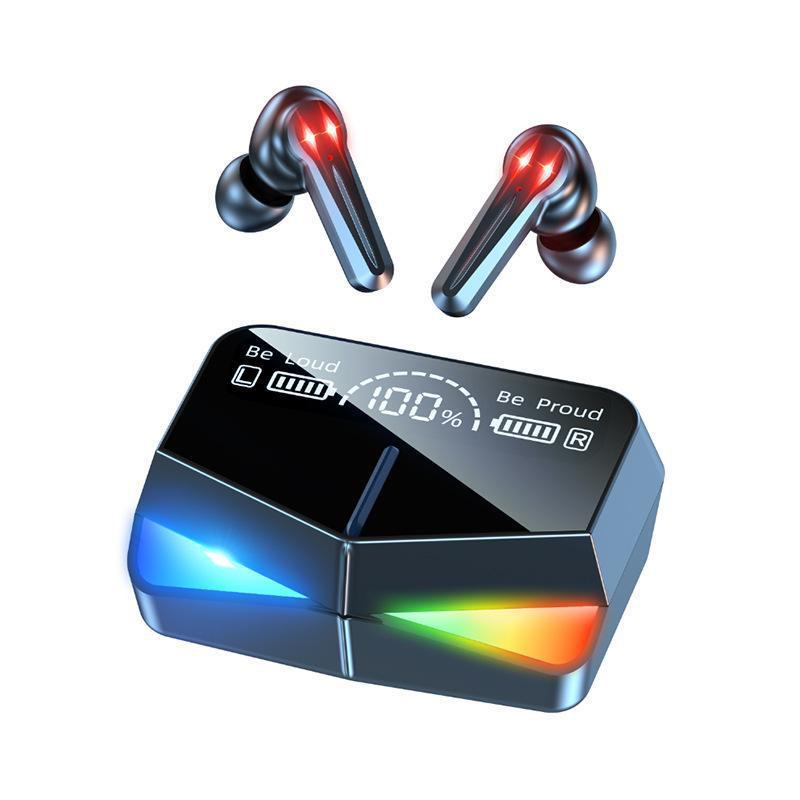 Cross-Border M28 Bluetooth Gaming Headset - Dual Ear 5.3, Competitive X15 for Android & Apple