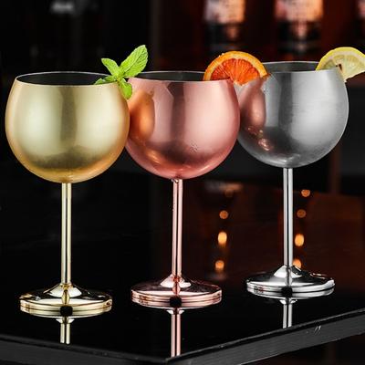 Stainless Steel Wine Glases Creative Agave Cup Liquor Cocktail Goblet Juice Tumbler Bar Party Wedding Restaurant Drinkware Cup